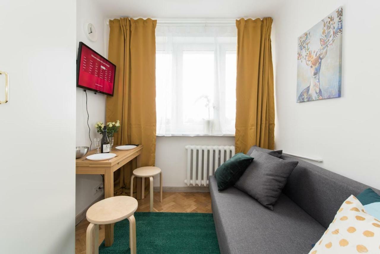 Superapart Belwederska Room B Ministudio Warschau Buitenkant foto